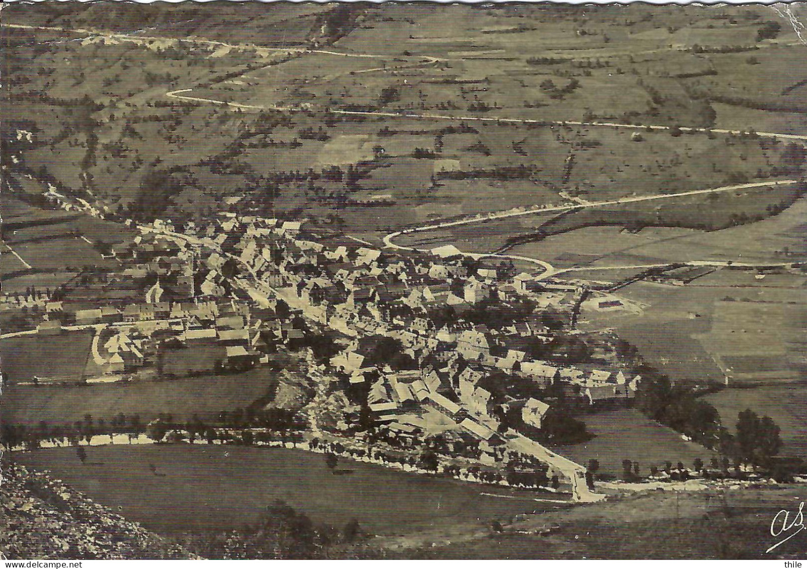 Valle D'Aran - VIELLA, Capital Del Valle , A Vista De Pajaro - Lérida