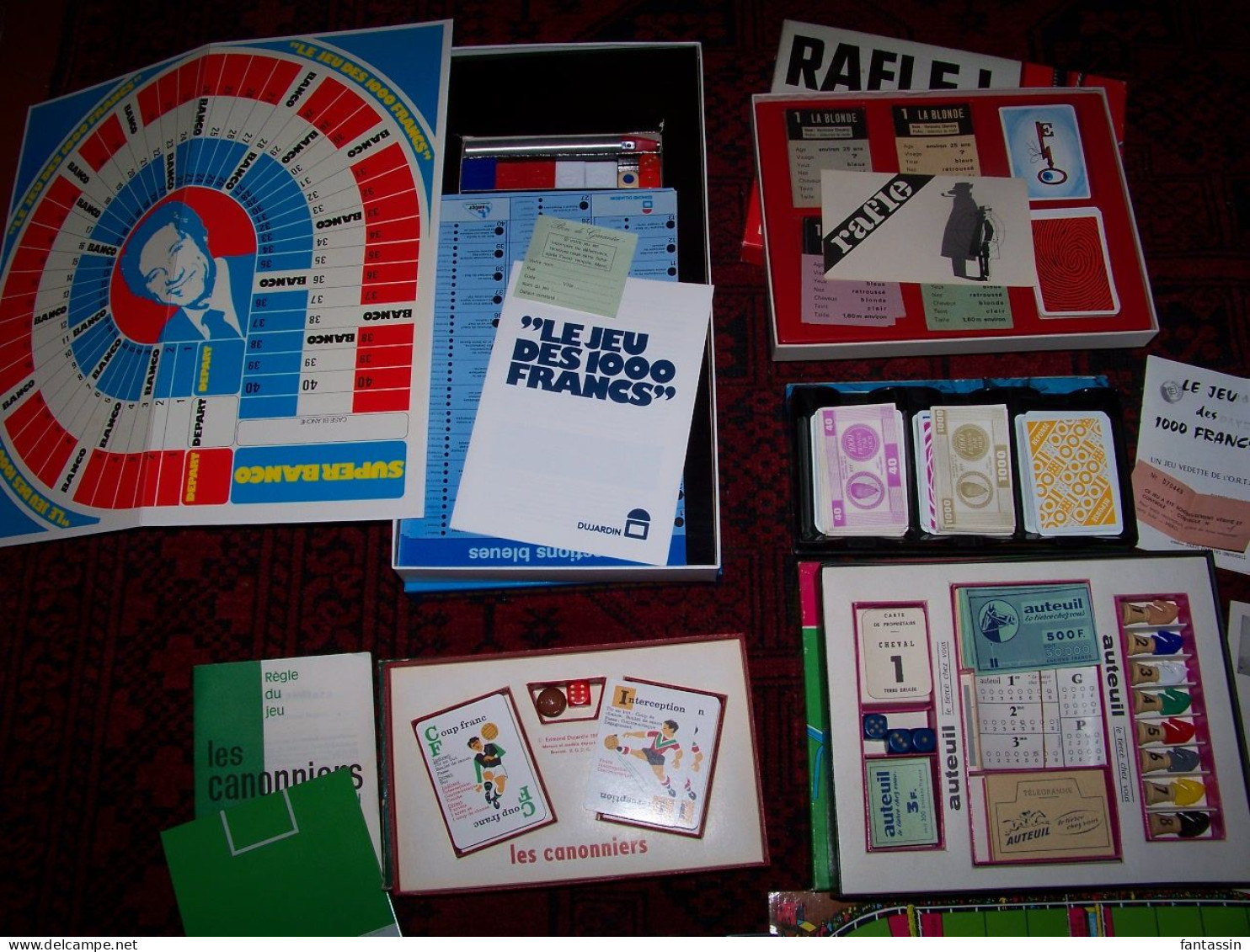 Lot De 6 Jeux Divers Ancien De Société..... - Antikspielzeug