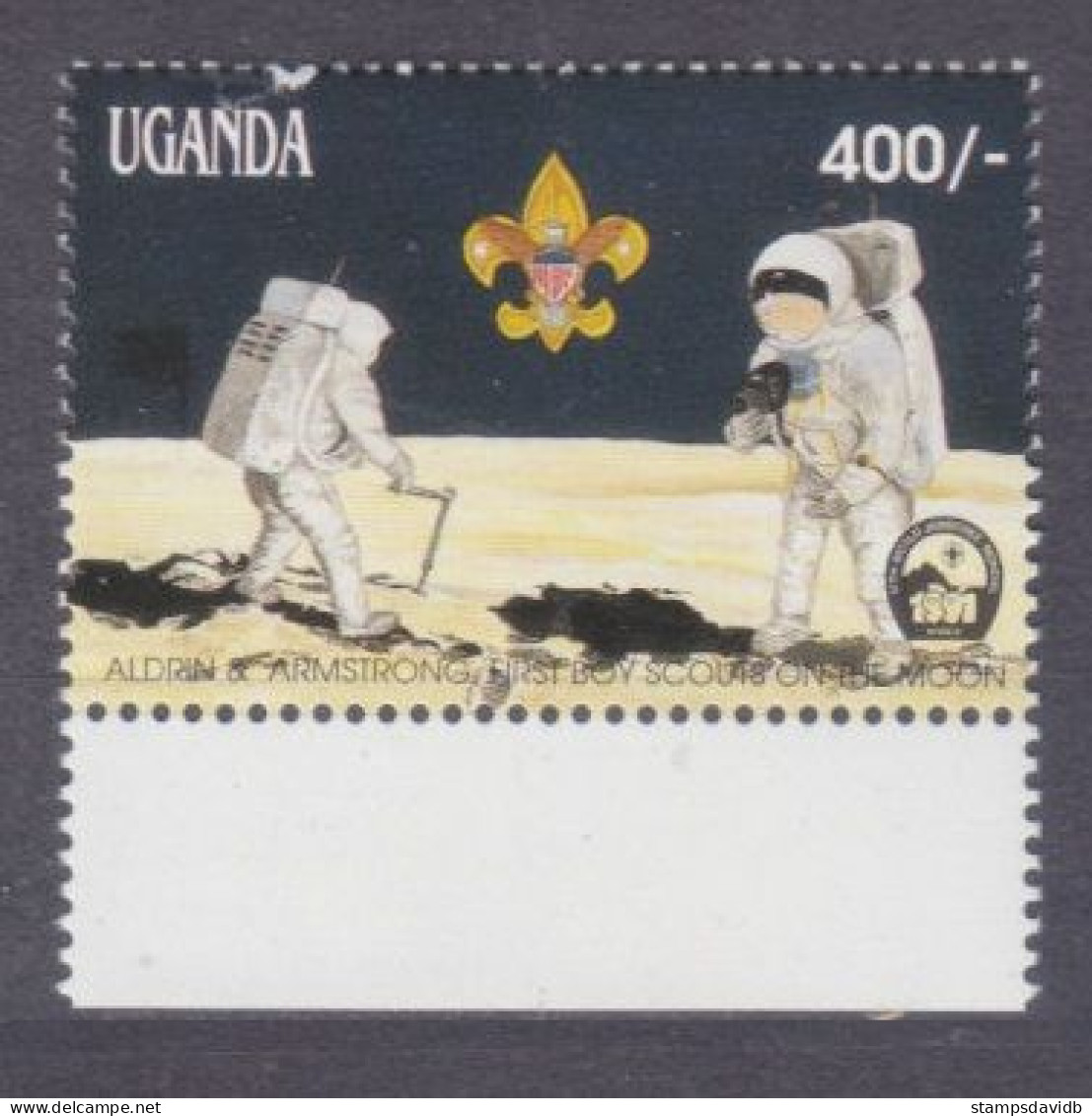 1991 Uganda 907 Apollo 11 Moon Landing / Scaut 2,40 € - Afrika