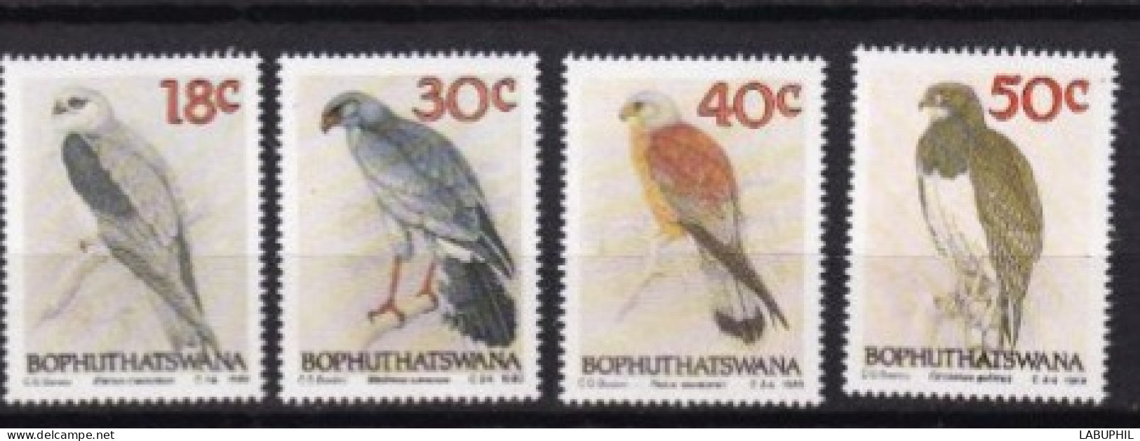 BOPHUYHATSWANA MNH 1989 Faune Oiseaux Birds - Bofutatsuana