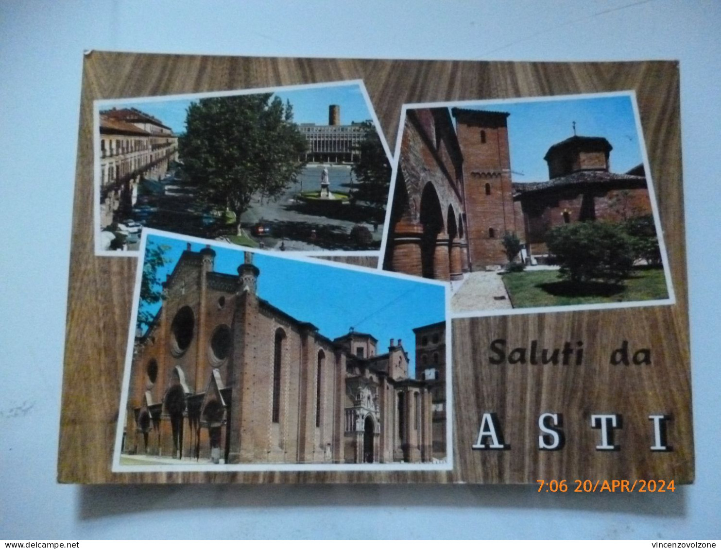 Cartolina  Viaggiata "Saluti Da ASTI" Vedutine 1970 - Asti