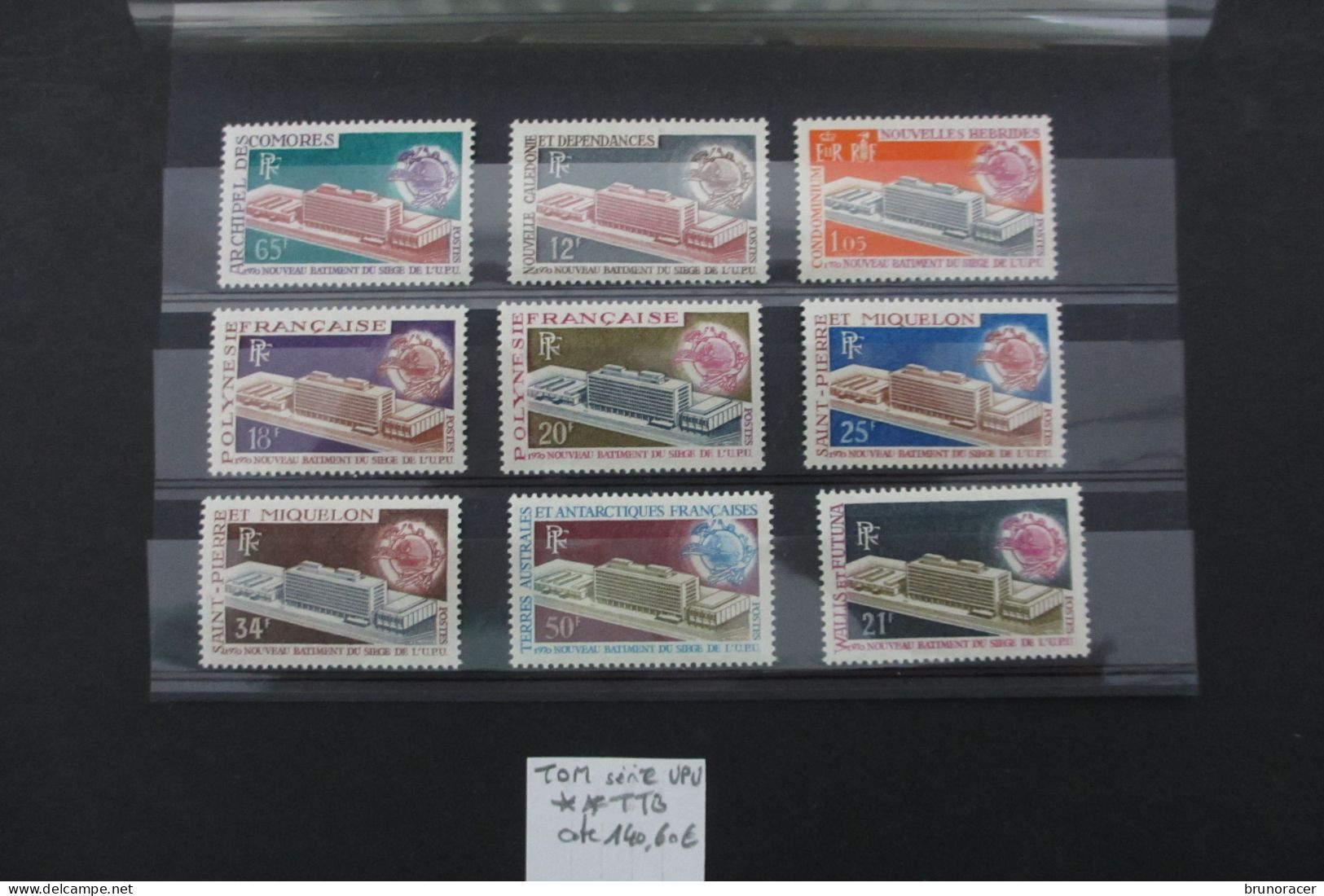 FRANCE TOM SERIE UPU NEUF** TTB COTE 140,60 EUROS VOIR SCANS - Ohne Zuordnung