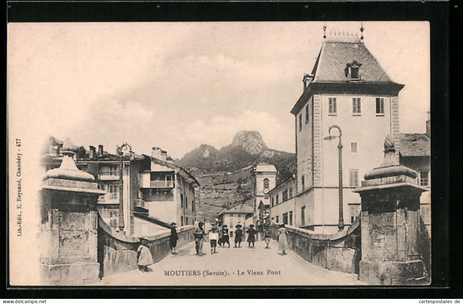 CPA Moutiers, Le Vieux Pont  - Moutiers