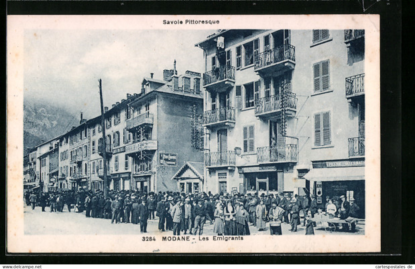 CPA Modane, Les Emigrants  - Modane