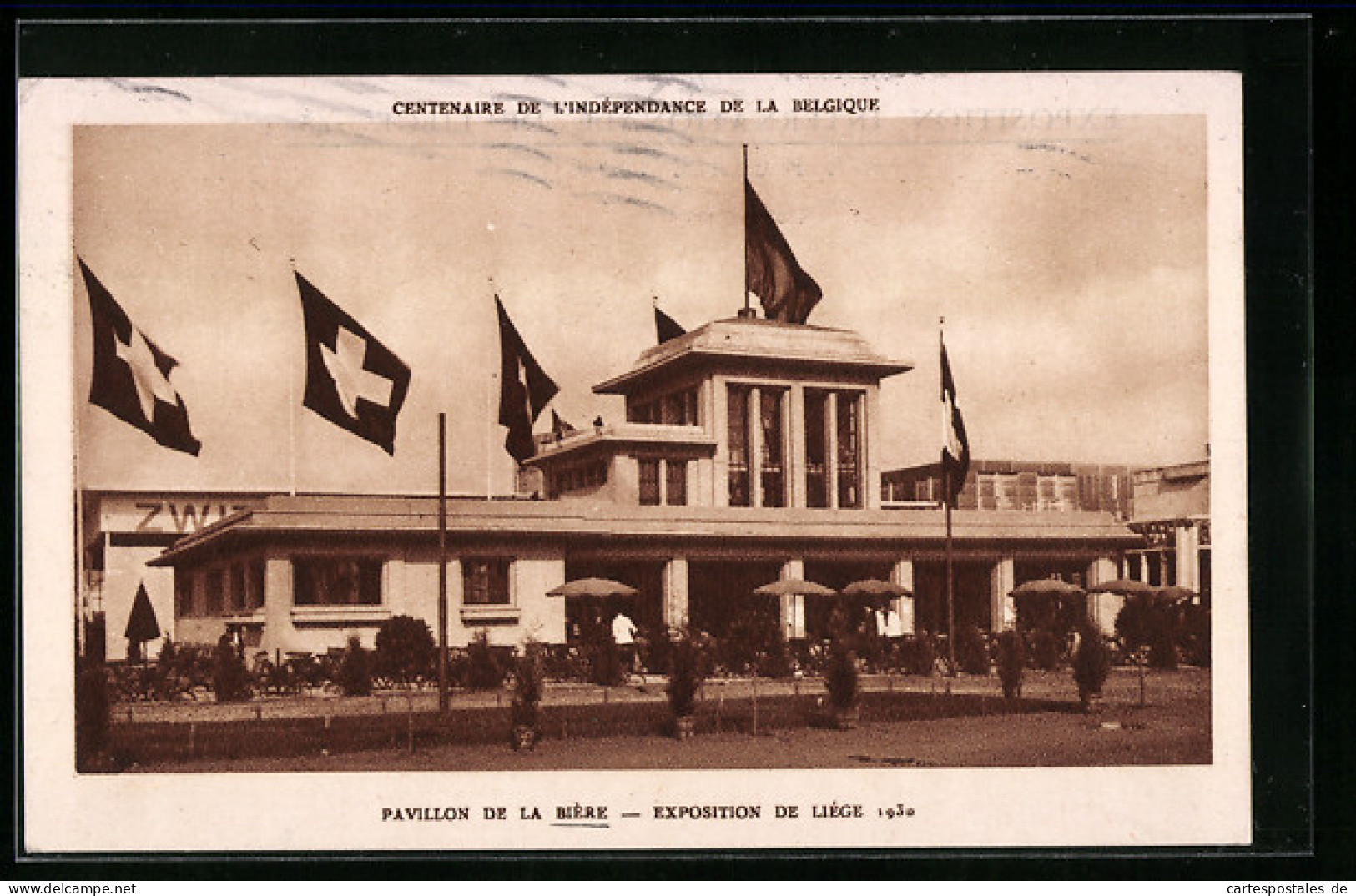 AK Liege, Exposition 1930, Pavillon De La Biere  - Esposizioni