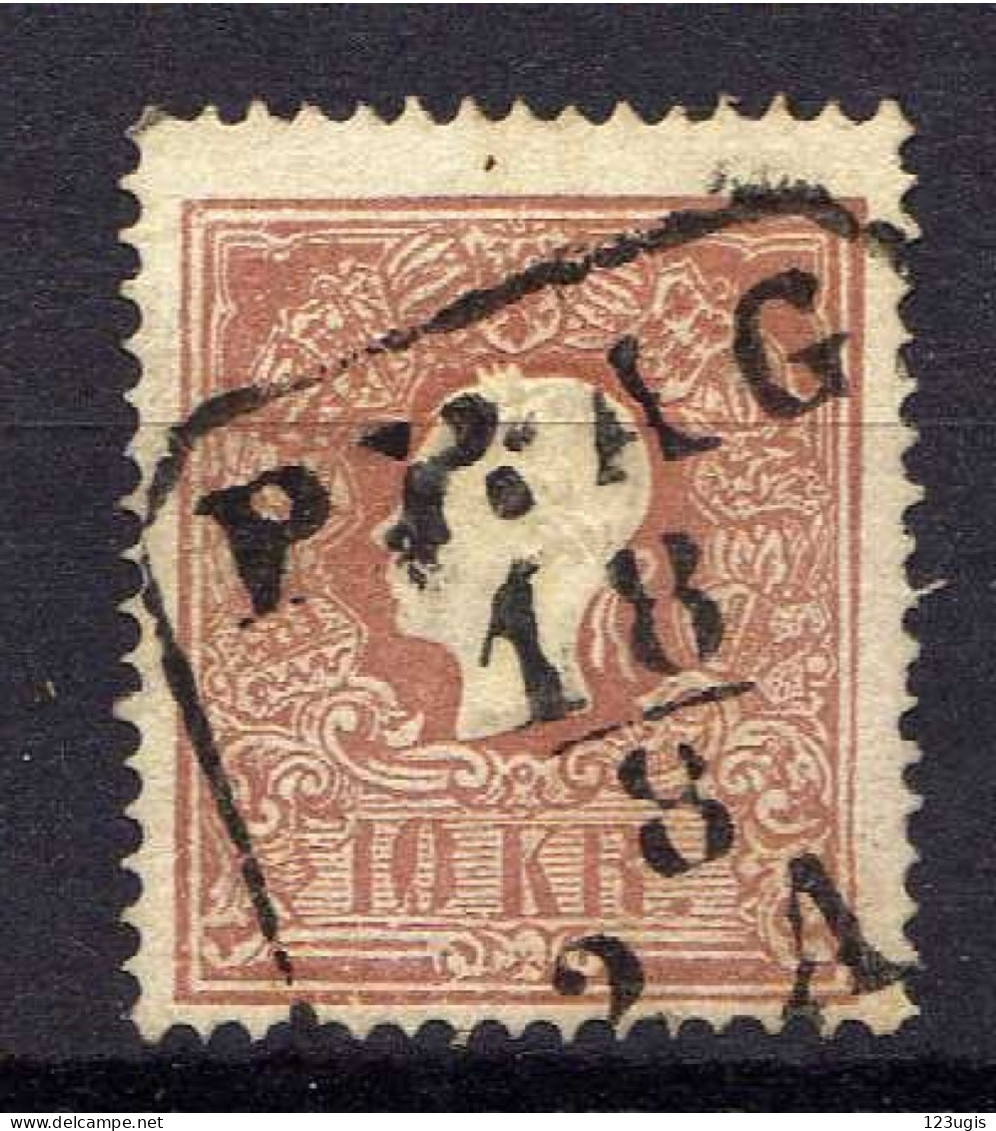 Österreich 1858 Mi 14 II, Gestempelt [200424XIV] - Usati