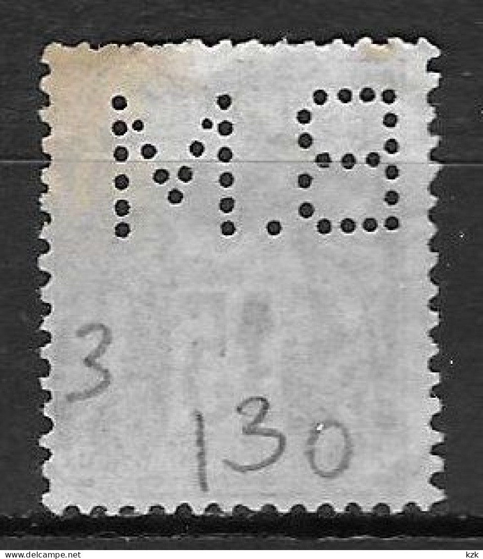 785	N°	90	Perforé	-	BM 130	-	BANQUE De MULHOUSE - Used Stamps
