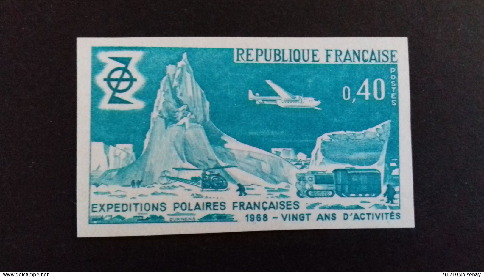 FRANCE  N°1574**  ESSAI De  COULEUR    NON DENTELE  "LOT" - Farbtests 1945-…