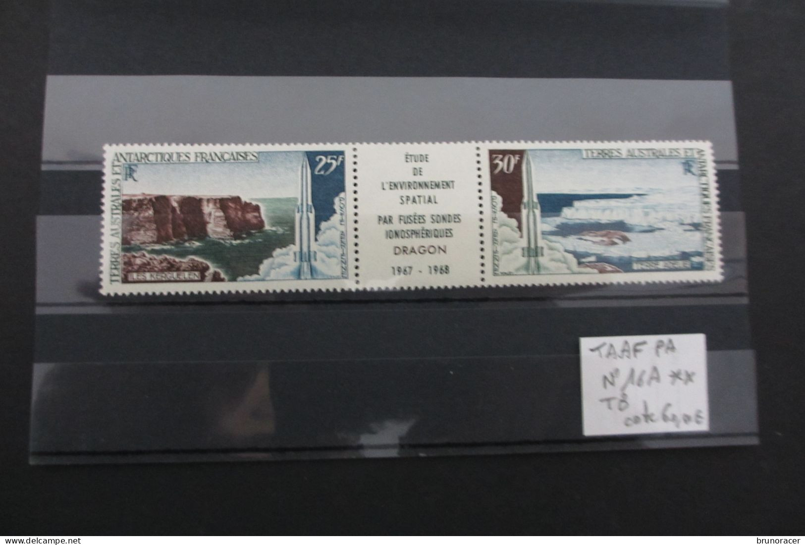 TAAF POSTE AERIENNE N°16A NEUF** TTB COTE 60 EUROS VOIR SCANS - Unused Stamps