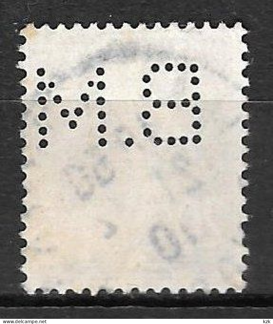 788	N°	139	Perforé	-	BM 130	-	BANQUE De MULHOUSE - Used Stamps