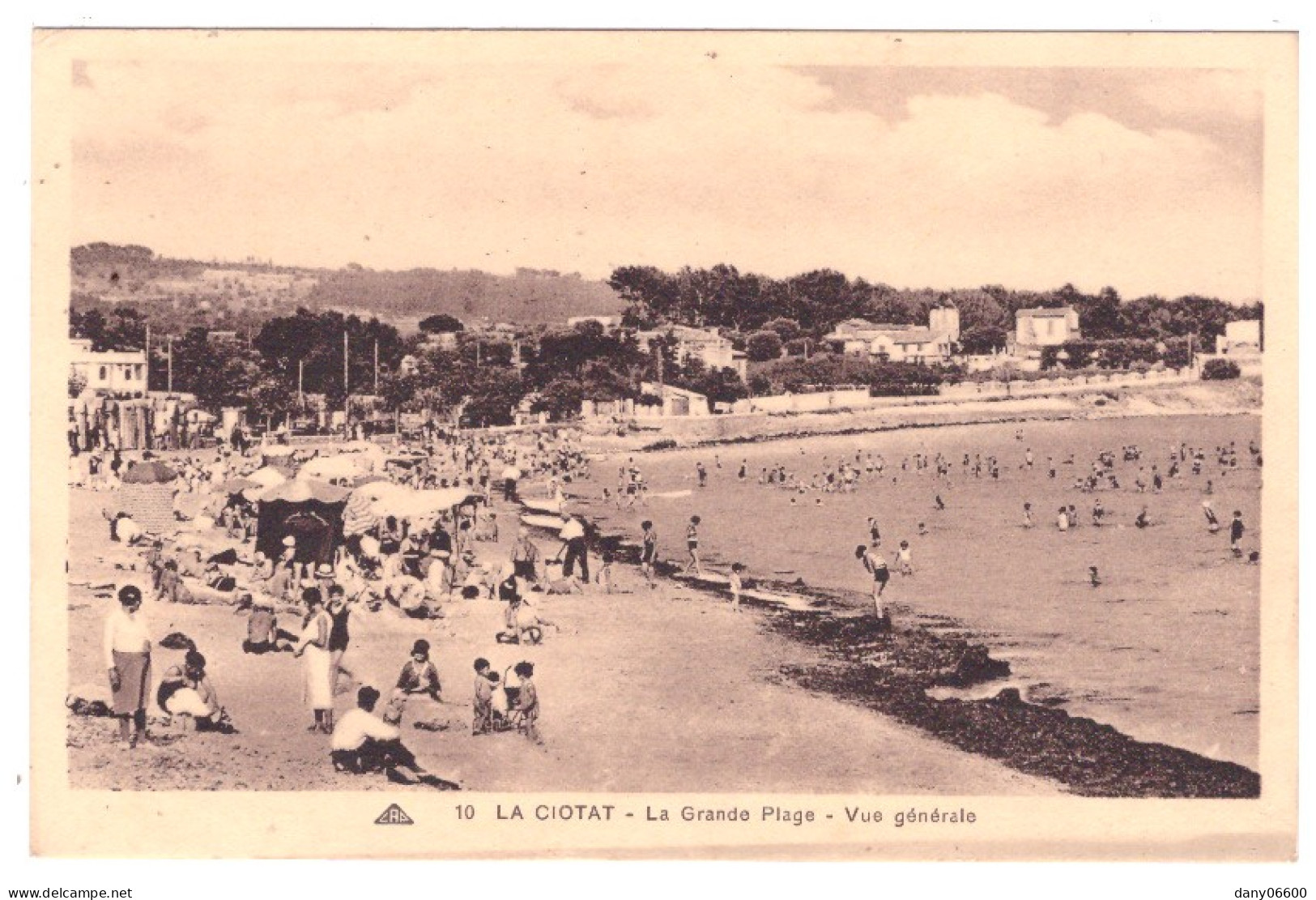 LA CIOTAT - La Grande Plage (carte Animée) - La Ciotat