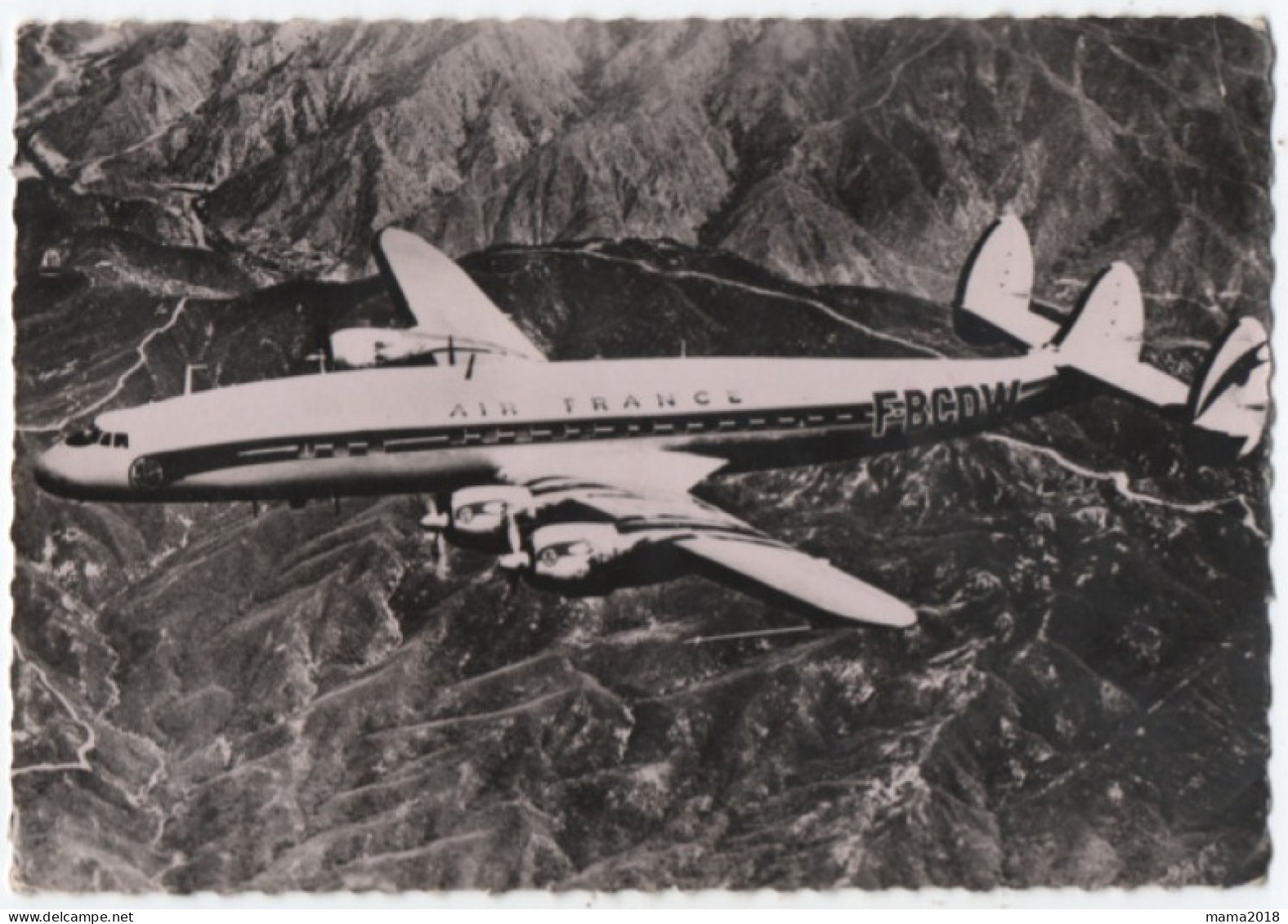 Air_France  Super _constellation   1954 - 1946-....: Ere Moderne