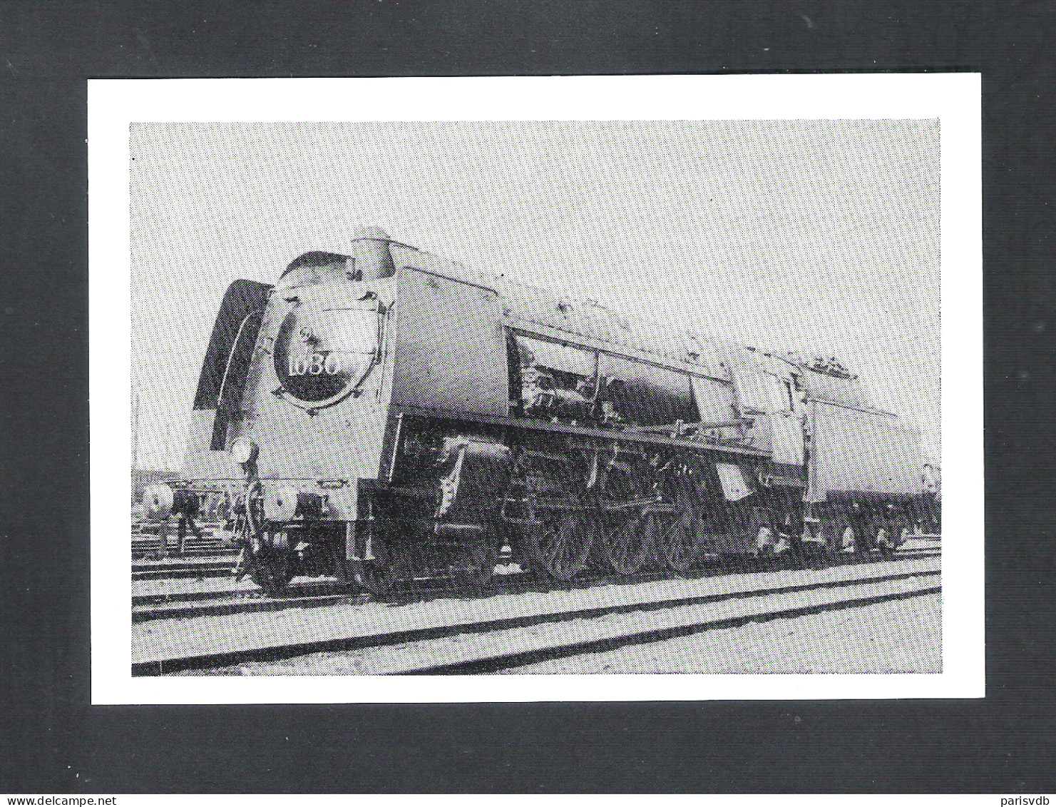 TREIN - TRAIN - ZUG : STOOMLOKOMOTIEF 4 - 6 - 2  VOOR REIZIGERS EN ZWARE SNELTREINEN  - BOUWJAAR 1935  (11.802) - Trains