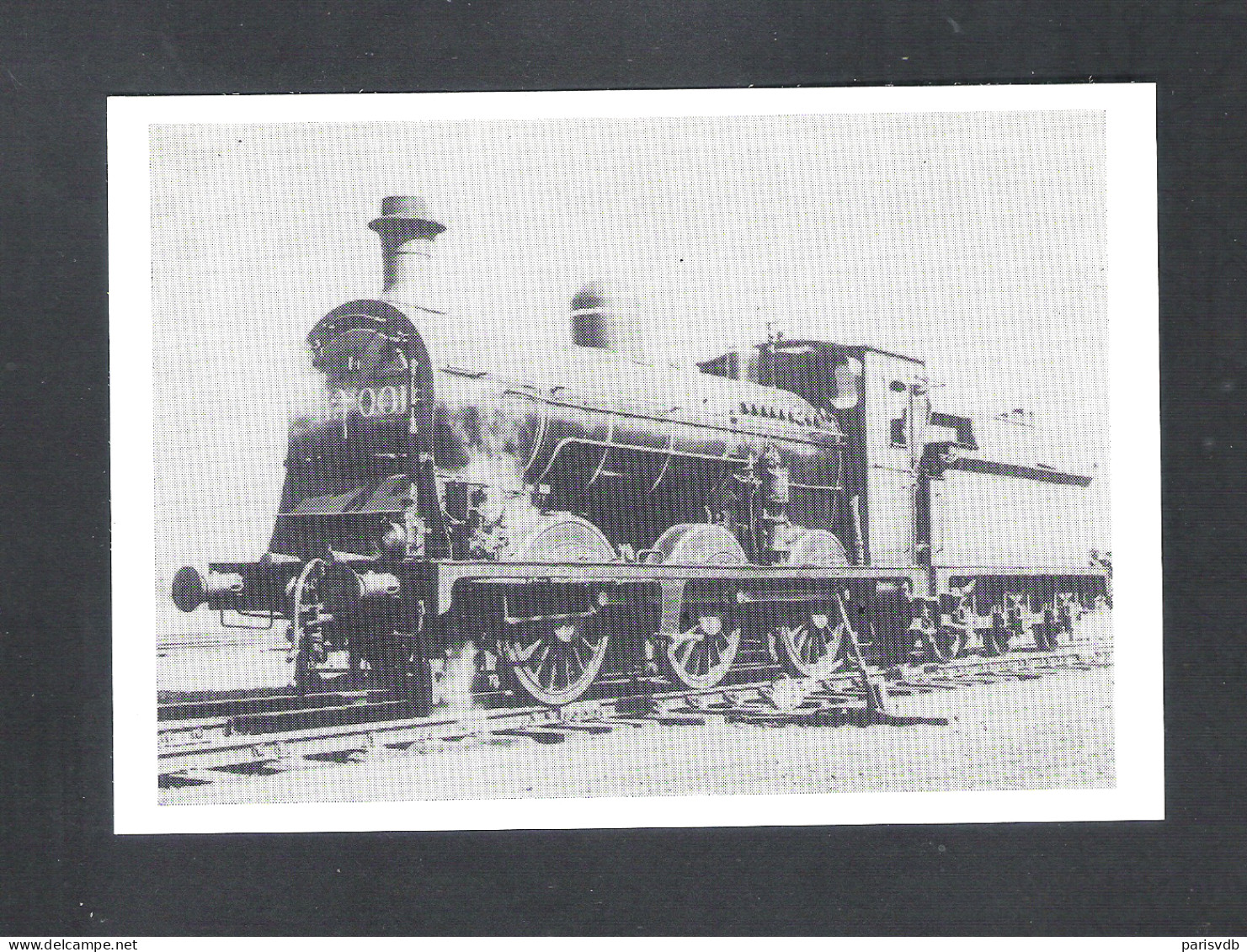 TREIN - TRAIN - ZUG : STOOMLOKOMOTIEF 0 - 6 - 0  VOOR REIZIGERS- EN GOEDERENDIENST  - BOUWJAAR 1905  (11.803) - Eisenbahnen