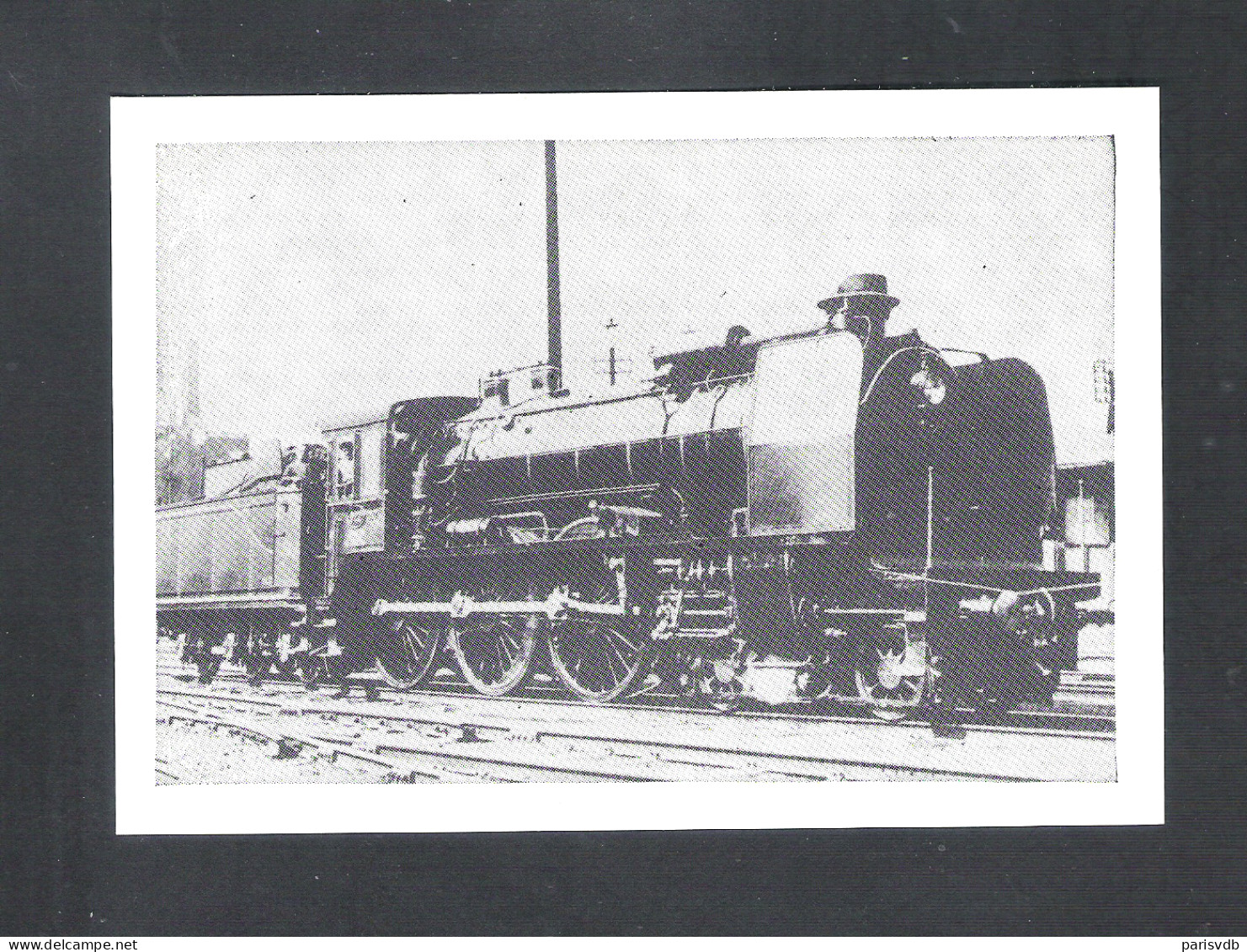 TREIN - TRAIN - ZUG : STOOMLOKOMOTIEF 4 - 6 - 0  VOOR ZWARE REIZIGERSTREINEN   - BOUWJAAR 1909  (11.806) - Eisenbahnen