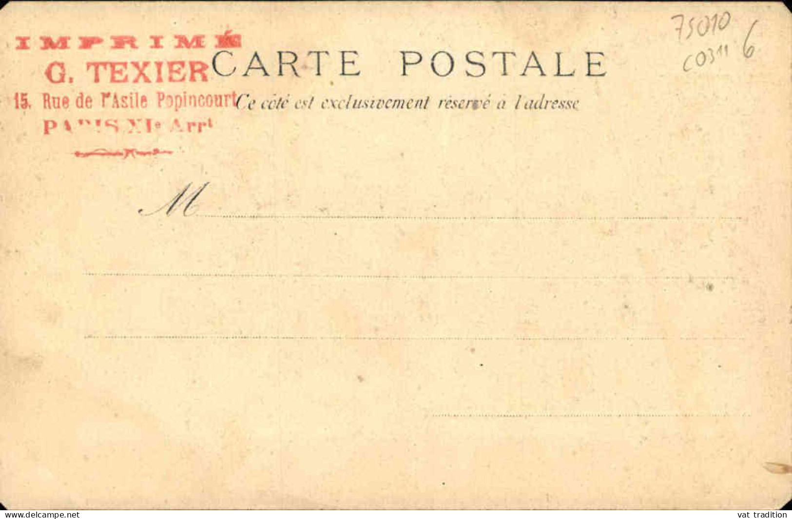 MÉTIERS -  Carte Postale Du Poste De Police  Cité D'Hauteville à Paris - L 152084 - Police - Gendarmerie