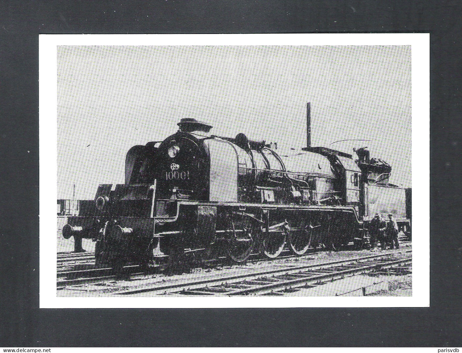 TREIN - TRAIN - ZUG : STOOMLOKOMOTIEF 4 - 6 - 2  VOOR ZWARE REIZIGERSTREINEN  - BOUWJAAR 1910 (11.809) - Trains
