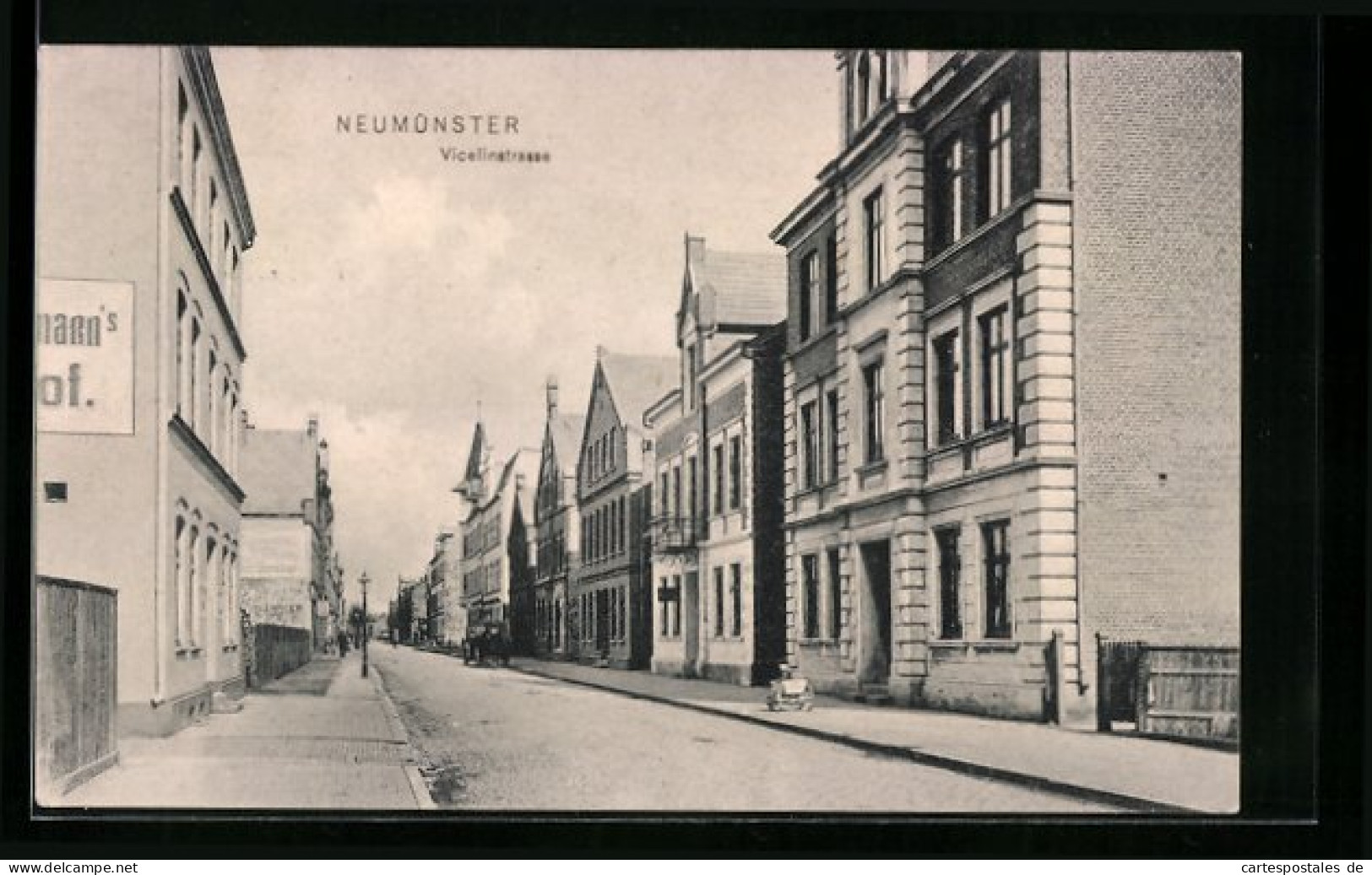 AK Neumünster, Vicelinstrasse  - Neumuenster