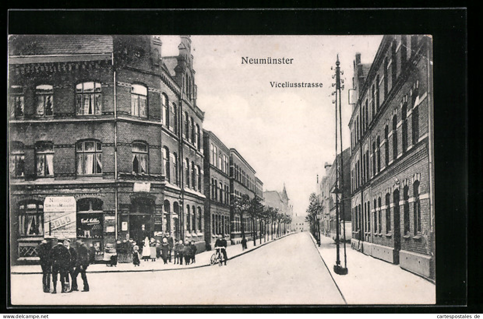 AK Neumünster, Viceliusstrasse  - Neumünster