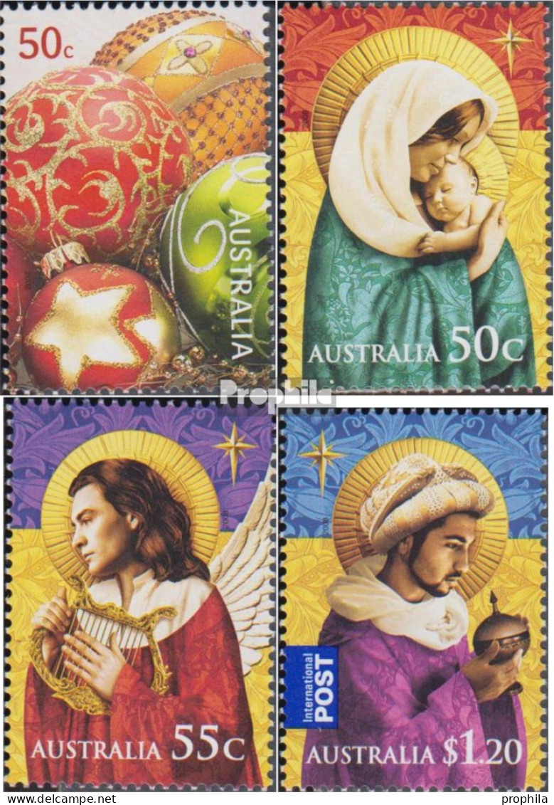 Australien 3113-3116 (kompl.Ausg.) Postfrisch 2008 Weihnachten - Neufs