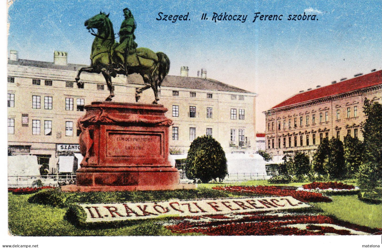 HONGRIE SZEGED II. RAKOCZY FERENC SZOBRA - Hongrie