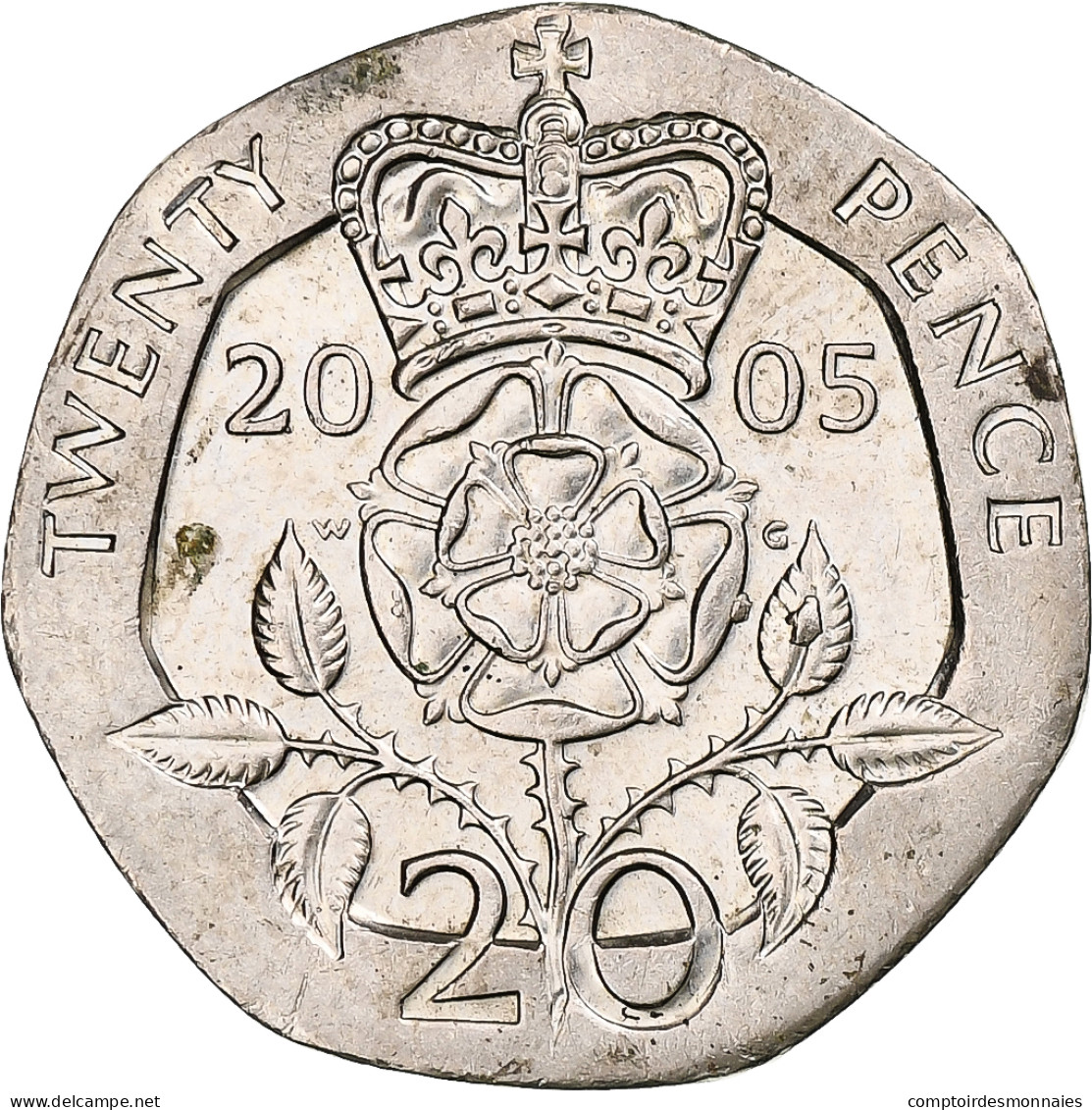 Grande-Bretagne, Elizabeth II, 20 Pence, 2005, Londres, Cupro-nickel, SUP - 20 Pence