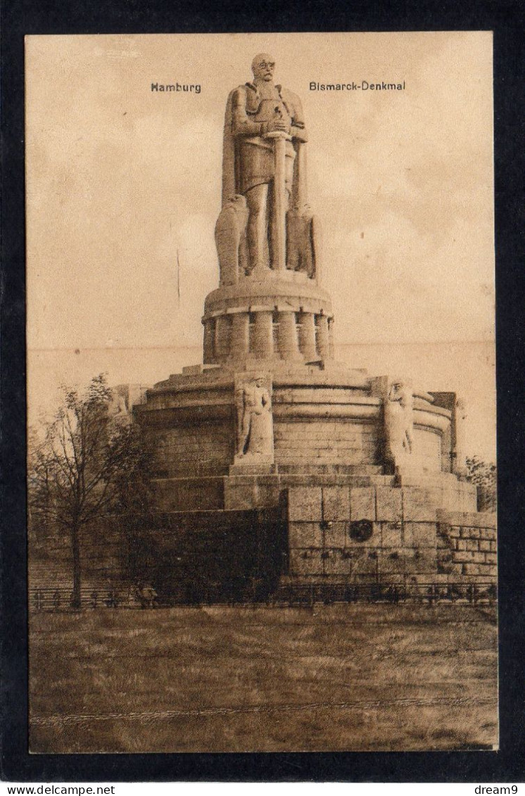 ALLEMAGNE - HAMBURG - Bismarck Denkmal - Other & Unclassified