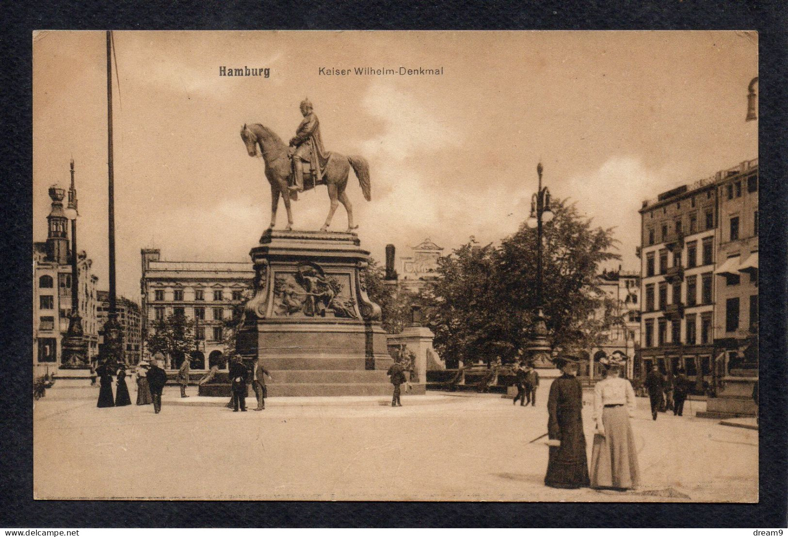 ALLEMAGNE - HAMBURG - Kaiser Wilhelm Denkmal - Altri & Non Classificati