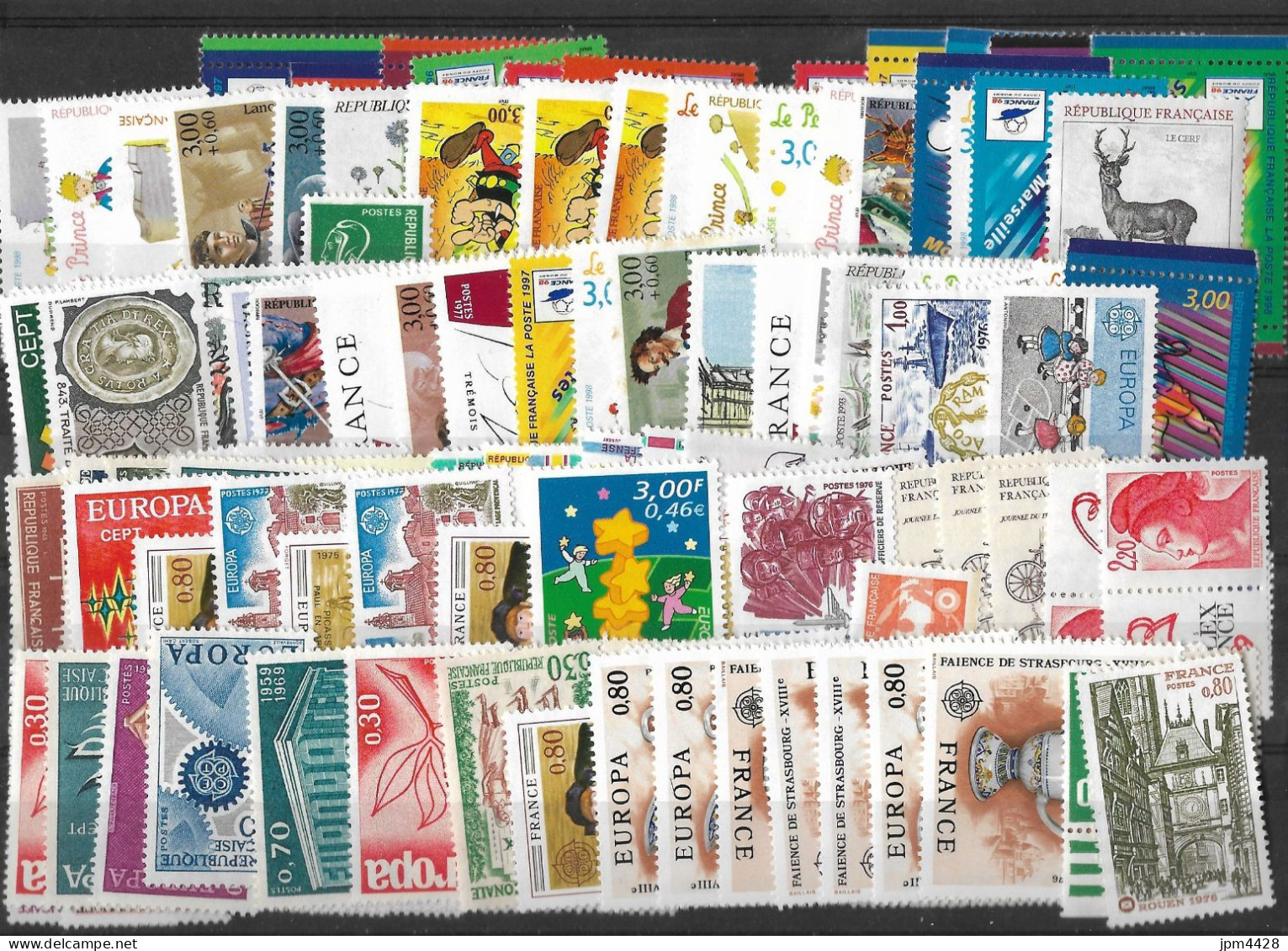 France - Lot Vrac De Timbres Neufs** En FF - VF 300FF Soit 46€ - Avec Multiple Pour Affra. .courrier - Vrac (max 999 Timbres)