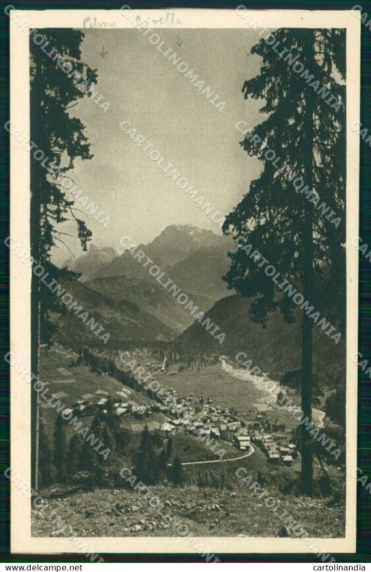 Belluno Falcade Val Del Biois Monte Civetta Cartolina RB7896 - Belluno