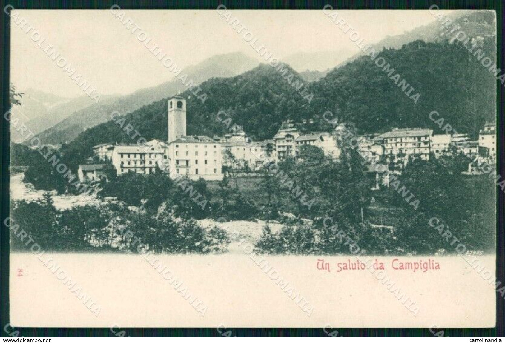 Biella Campiglia Foto Cartolina RB7307 - Biella