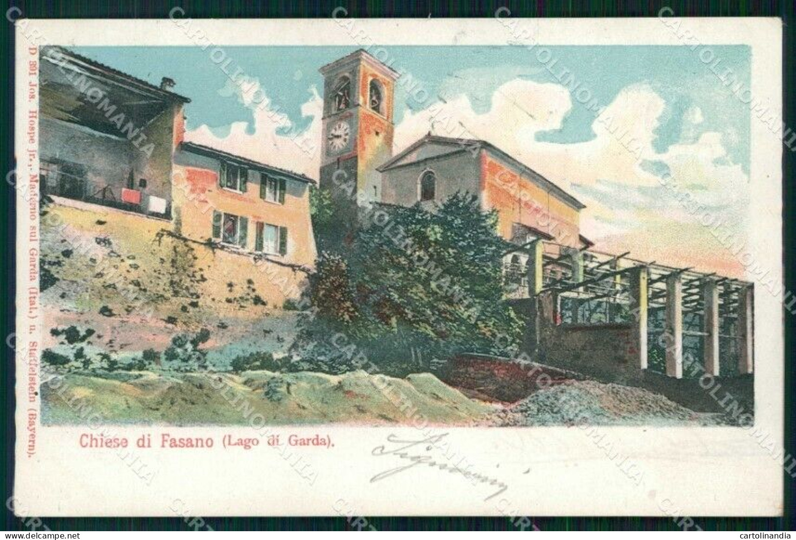 Brescia Fasano Chiese Cartolina RB7890 - Brescia