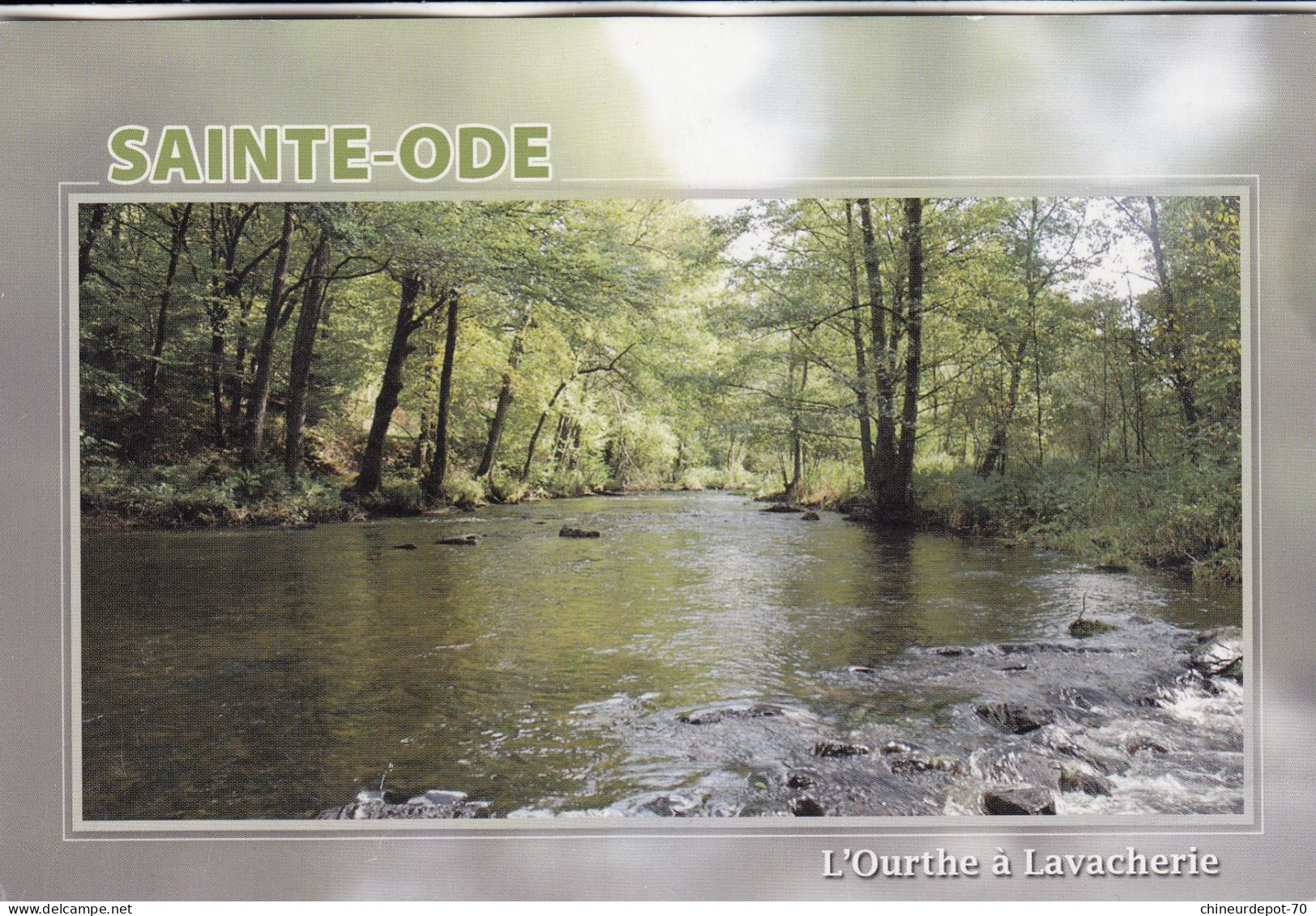 SAINTE ODE  L OURTHE A LAVACHERIE - Sainte-Ode