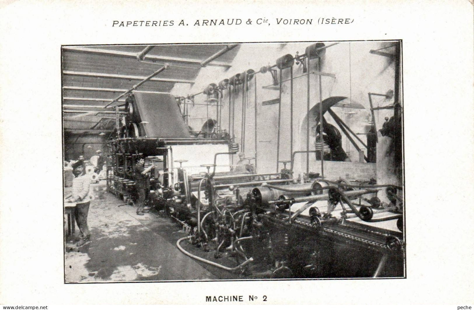 N°322 W -cpa Papeteries Arnaud à Voiron - Industry