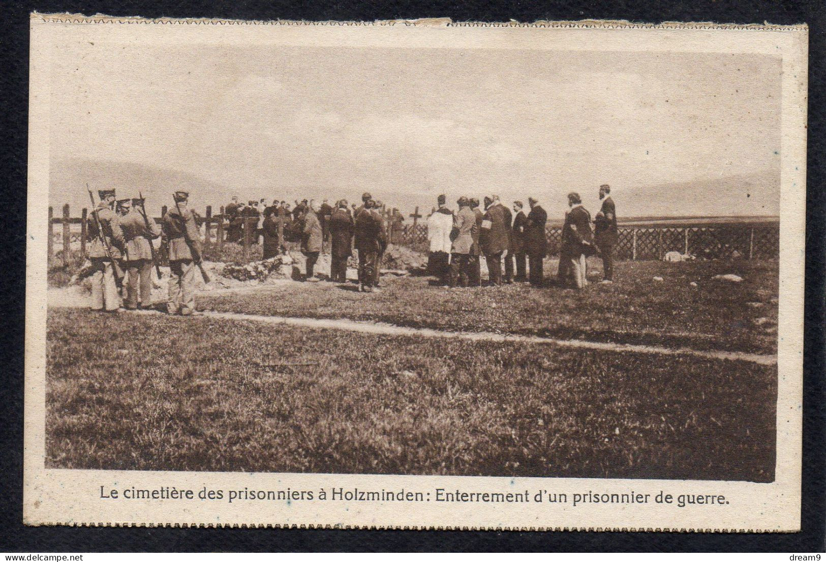 ALLEMAGNE - Camp De HOLZMINDEN - Le Cimetière Des Prisonniers - Enterrement D'un Prisonnier De Guerre - Holzminden