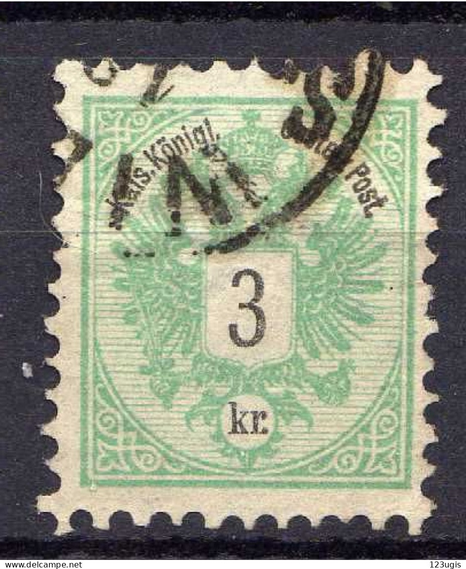 Österreich 1883 Mi 45 D, Zähnung 10 1/2, Gestempelt [200424XIV] - Usados