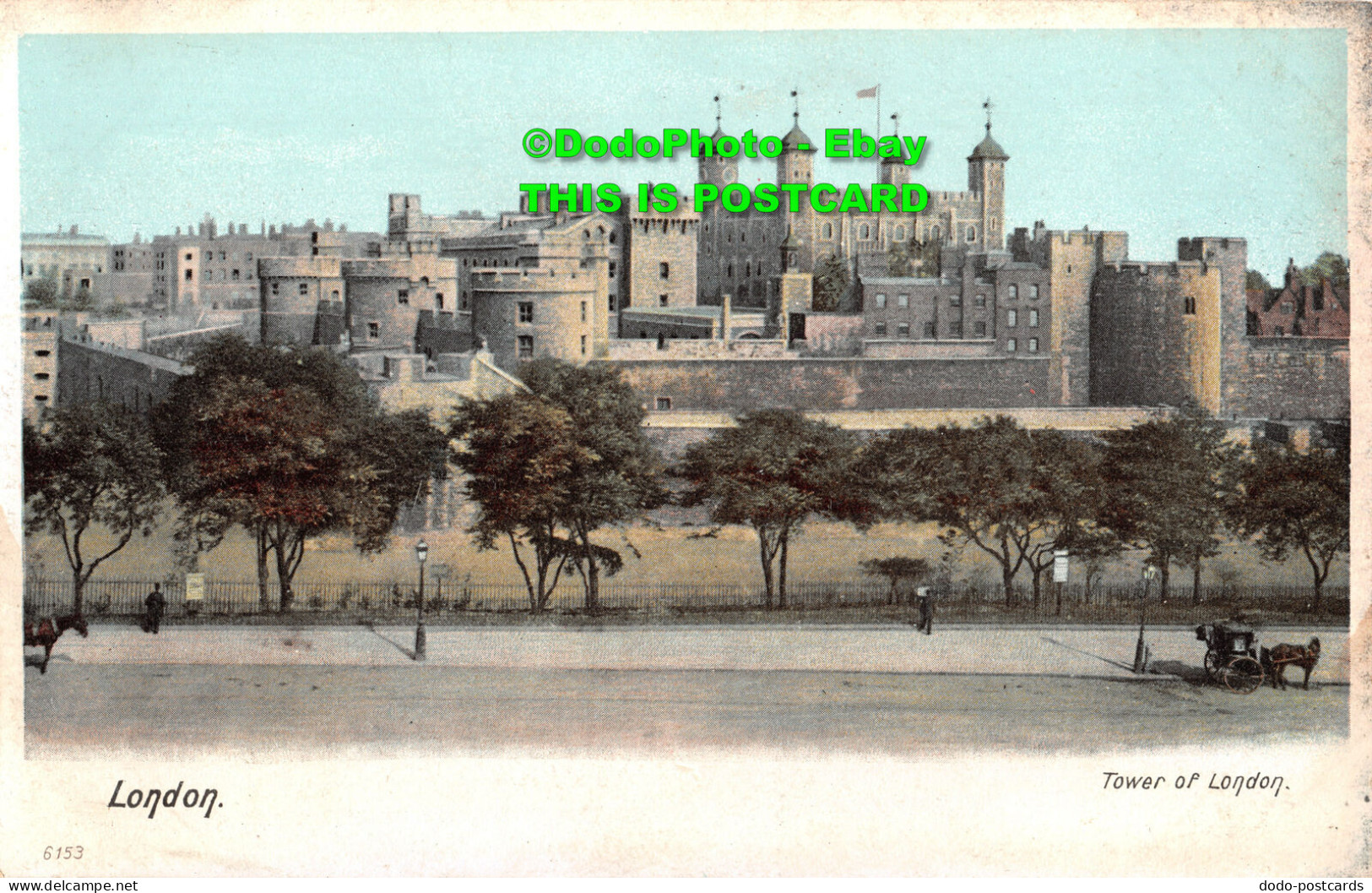 R434534 London. 6153. Tower Of London. H. M. London Series I - Autres & Non Classés