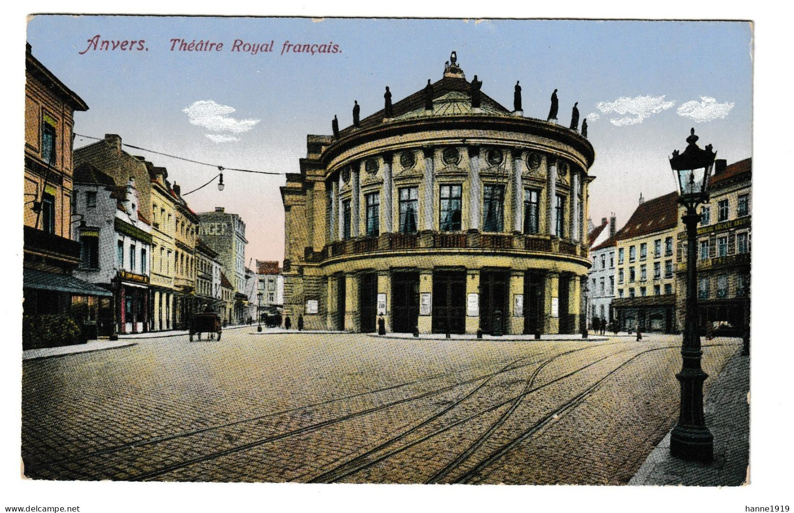 Antwerpen Tramway Theatre Royal Français Anvers - Antwerpen