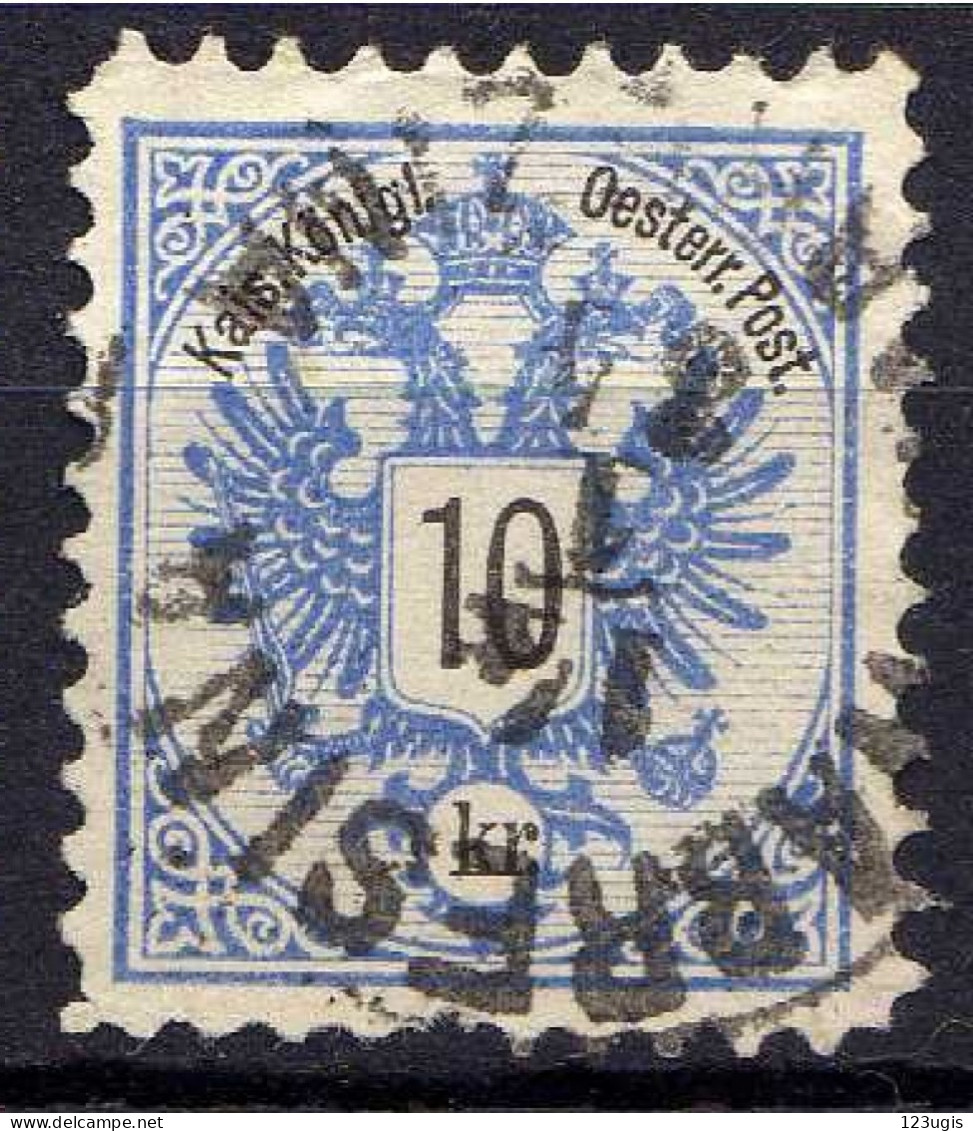 Österreich 1883 Mi 47 D, Zähnung 10 1/2, Gestempelt [200424XIV] - Oblitérés