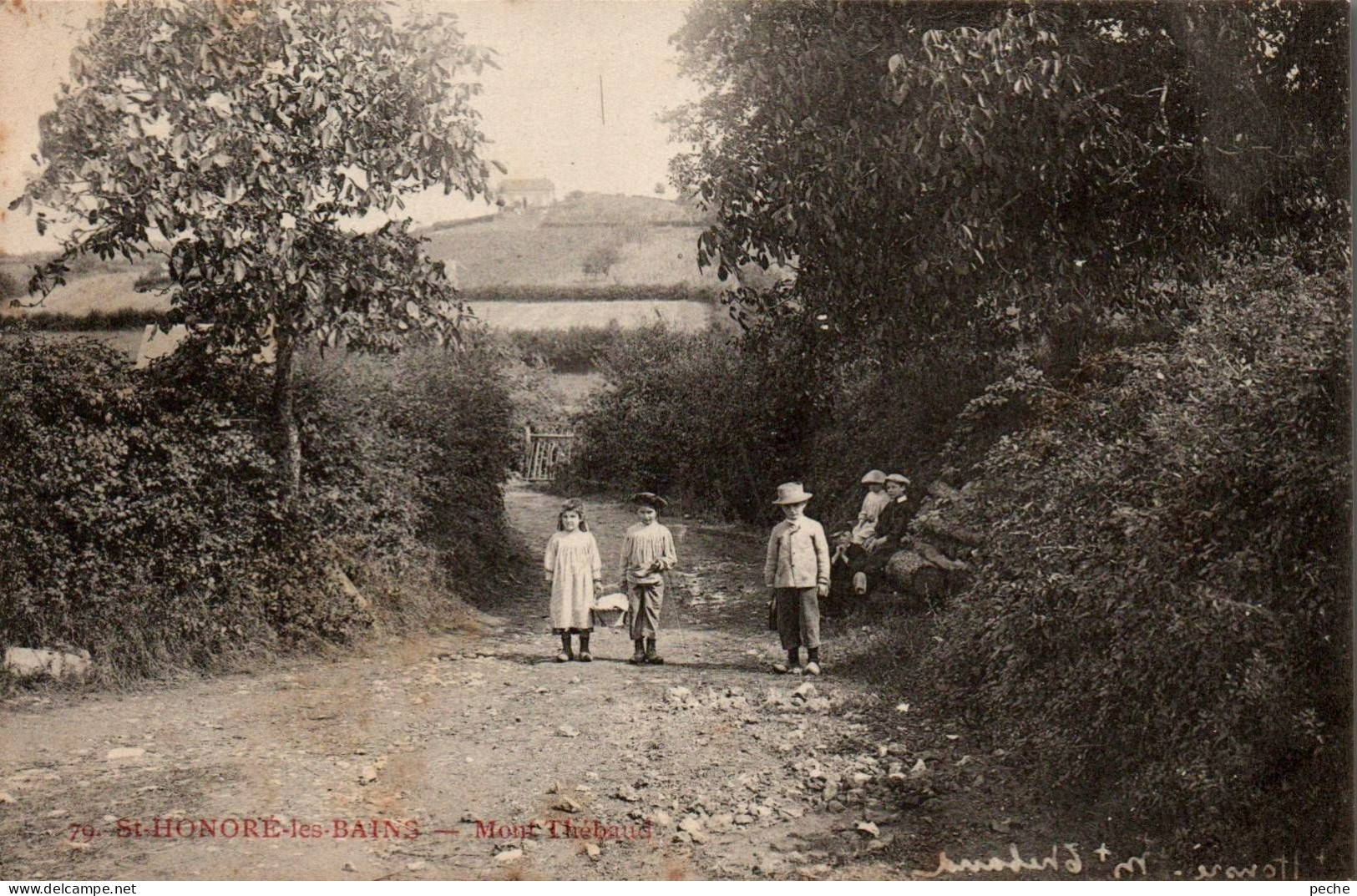 N°334 W -cpa Saint Honoré Les Bains -Mont Thébaud- - Saint-Honoré-les-Bains