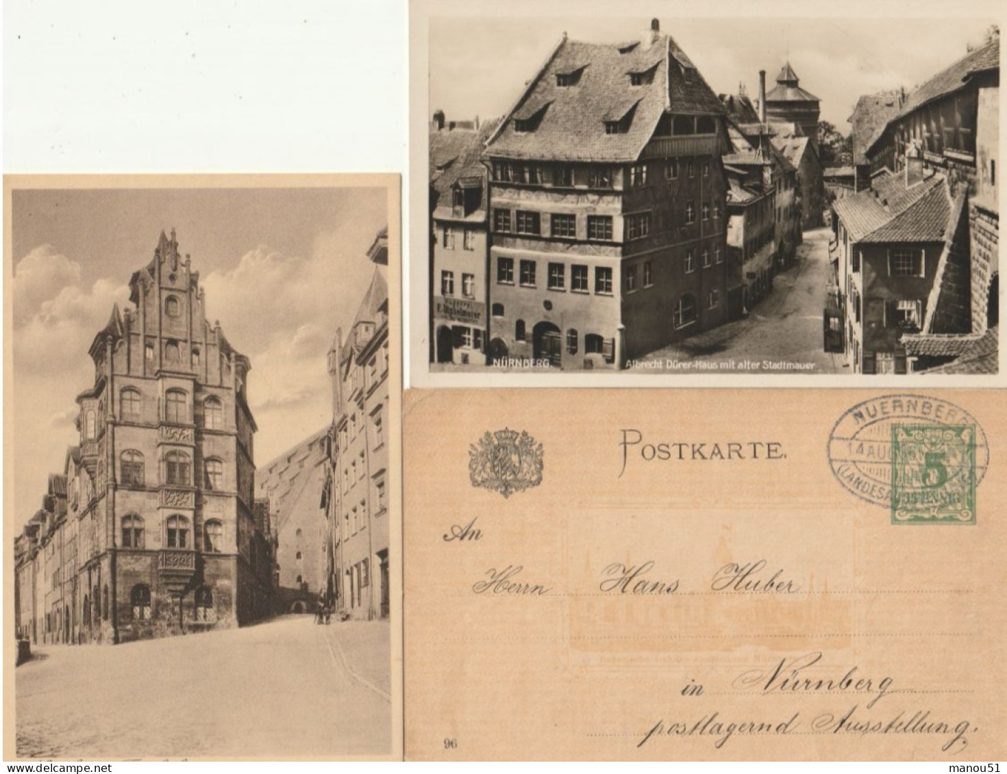 Allemagne - NÜRNBERG - Lot De 6 CPA - Nuernberg