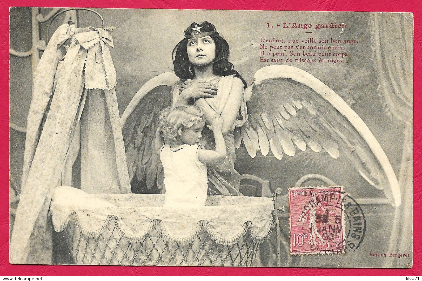 " L'Ange Gardien"           1905 - Engel