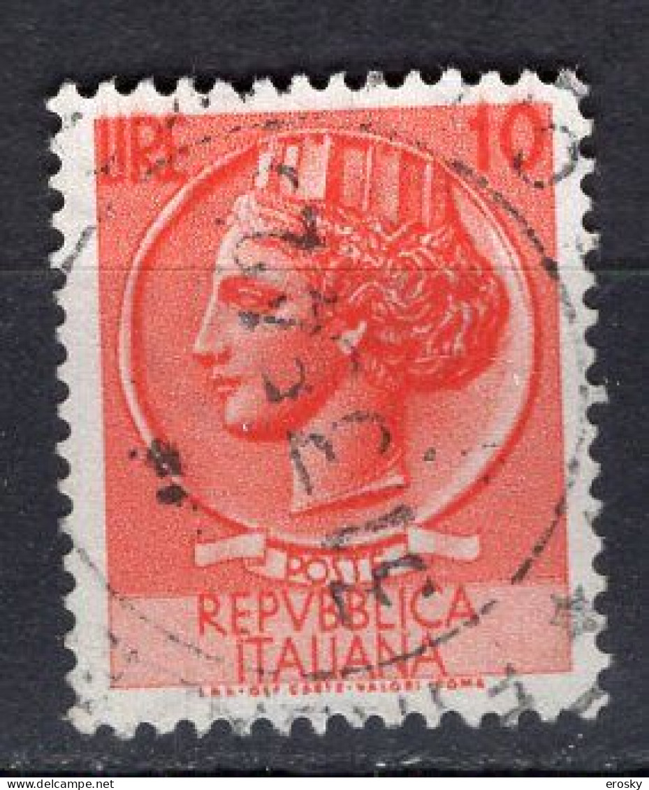 Y3467 - ITALIA Ss N°711 - ITALIE Yv N°649 - 1946-60: Oblitérés