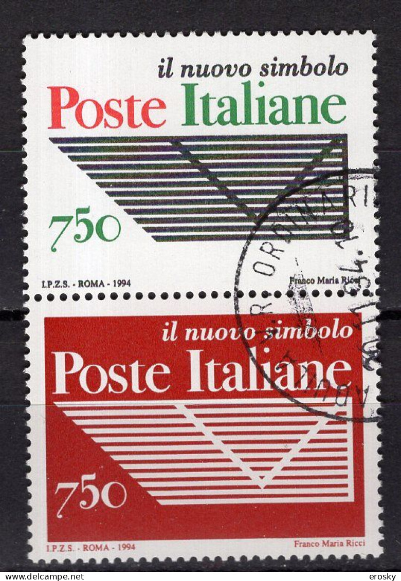 Y4660 - ITALIA Ss N°2134/35 - ITALIE Yv N°2087/88 - 1991-00: Used