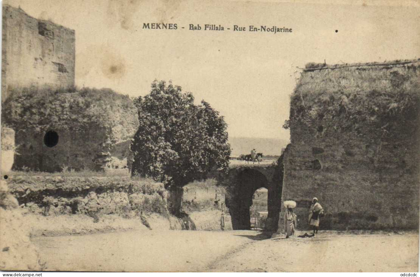 MEKNES  Bab Fillala Rue En Nodjarine RV - Meknès