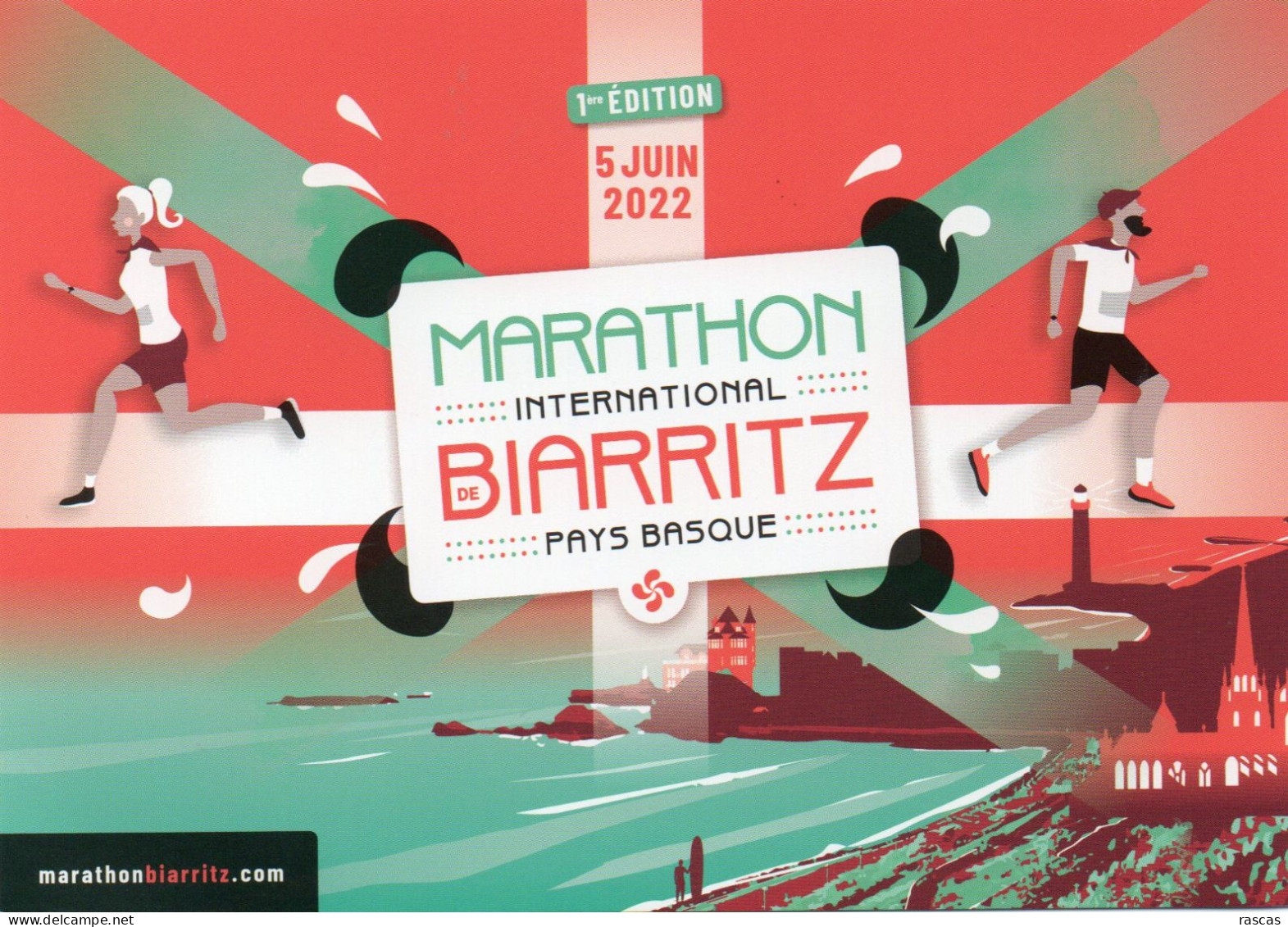 CPM - R - ATHLETISME - MARATHON INTERNATIONAL DE BIARRITZ - Athletics