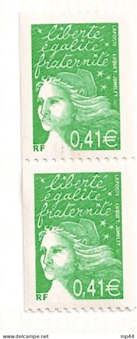 1D5 --- LUQUET RF 0,41€ Roulette Double N°. - Coil Stamps
