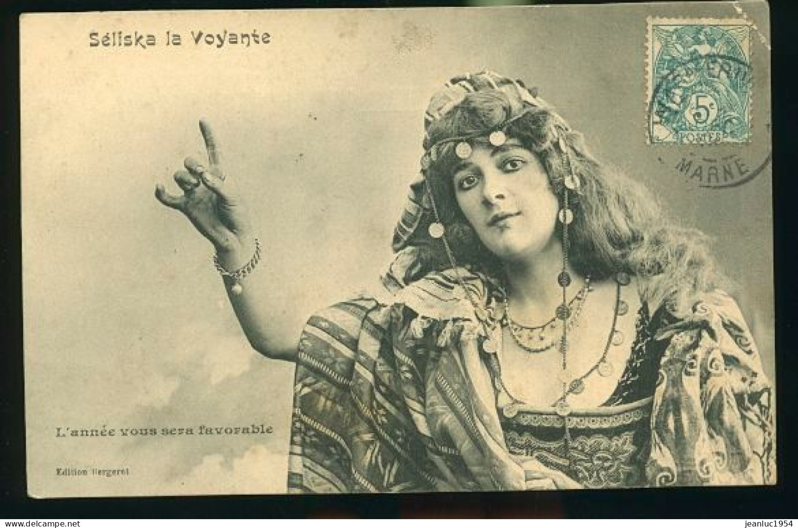 SELISKA LA VOYANTE                         (    Mes Cartes Ne Sont Pas Jaunies ) - Famous Ladies