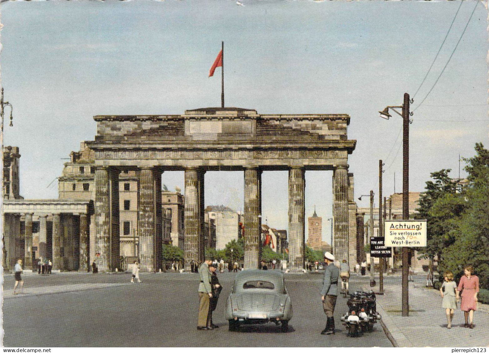 Berlin - Porte De Brandebourg - Brandenburger Deur