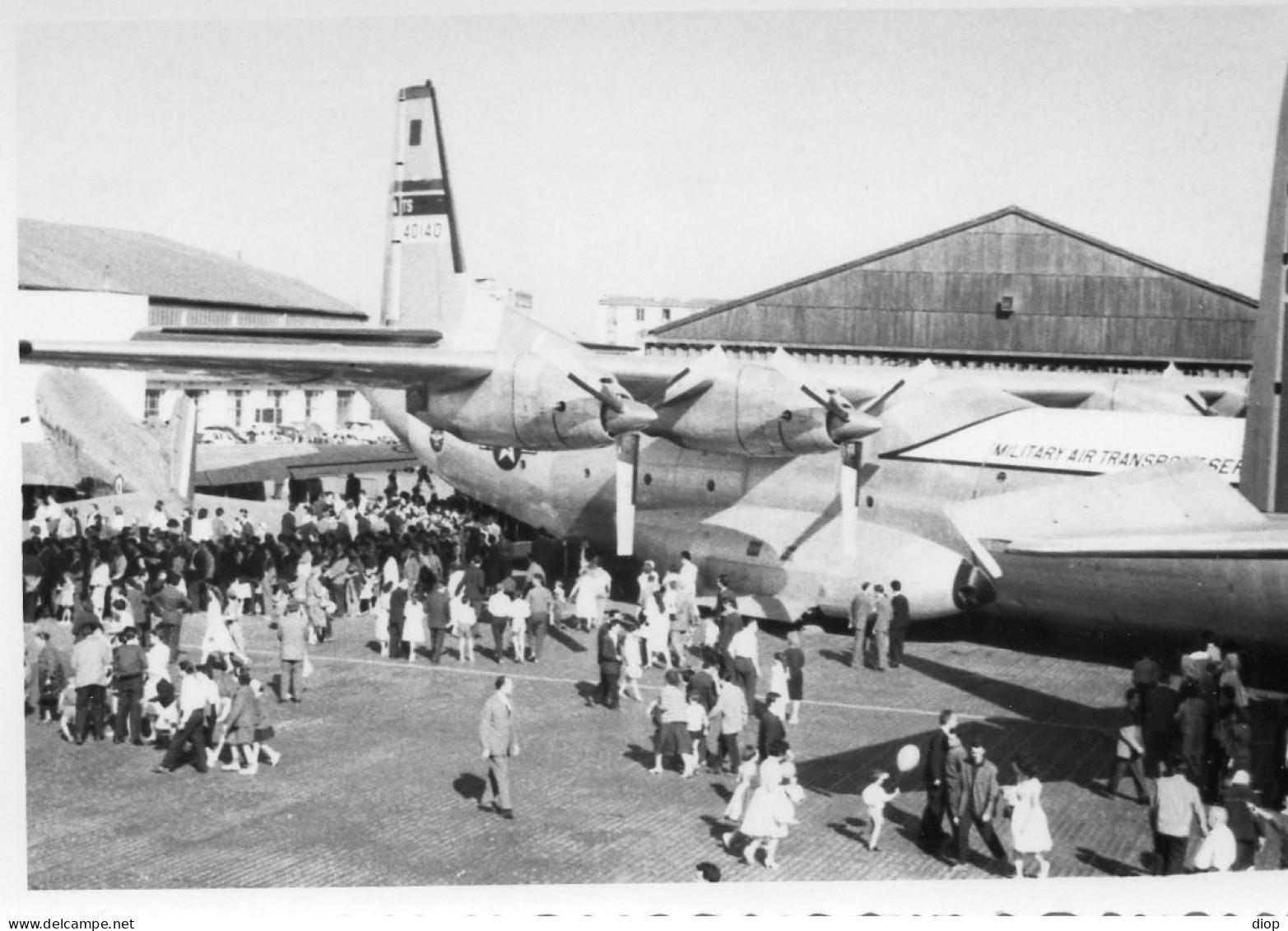 Photographie Photo Vintage Snapshot Avion Aviation Militaire - Aviación